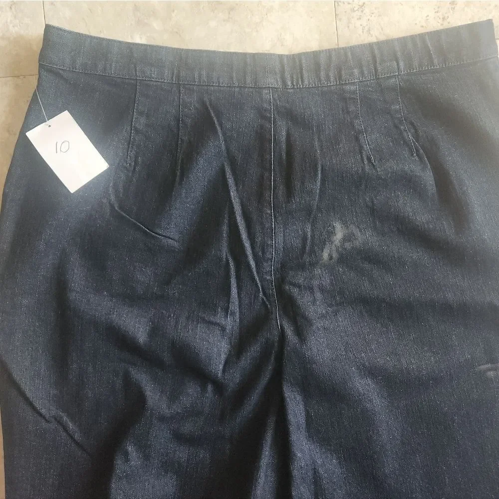 72 D&C Denim & Co plus sz 20 dark wash jeans - Picture 7 of 8